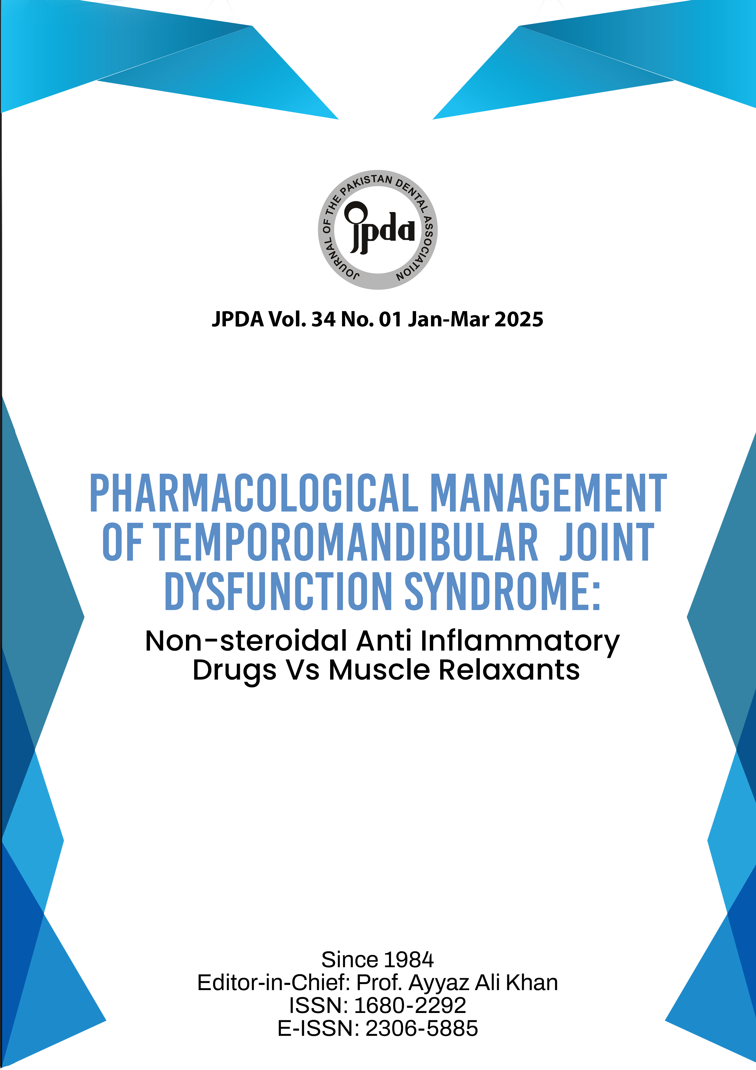 Journal of The Pakistan Dental Association
